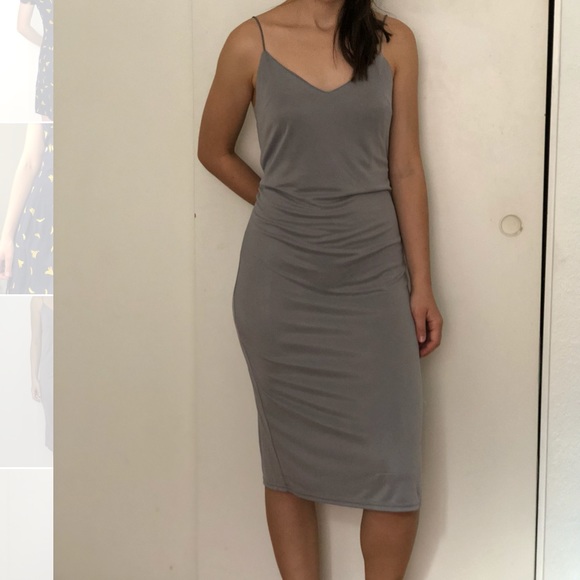 Topshop Midi Sleeveless Dress - Picture 1 of 3